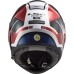 CAPACETE LS2 FF397 VECTOR EVO AUTOMAT WHITE/RED •TRICOMPOSTO