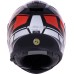 CAPACETE LS2 FF397 VECTOR EVO FT2 KRIPTON BLACK/RED•TRICOMPOSTO