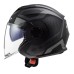 CAPACETE LS2 OF570 VERSO MARKER MATTE BLACK/TITANIUM •KPA BICOMPOSTO