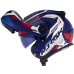 CAPACETE NORISK FF345 ROUTE SPEEDMAX MATTE WHT/RED/BLUE