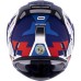 CAPACETE NORISK FF345 ROUTE SPEEDMAX MATTE WHT/RED/BLUE