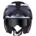 CAPACETE NORISK FF345 ROUTE SPEEDMAX MATTE RED/SILVER