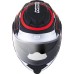 CAPACETE NORISK FF345 ROUTE SPEEDMAX MATTE RED/SILVER