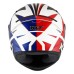 CAPACETE KYT TT COURSE GRAND PRIX BLUE/RED