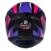 CAPACETE ASX DRAKEN VECTOR PRETO/LILAS