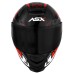 CAPACETE ASX EAGLE RACING DIAGON PRETO/VERMELHO