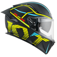 CAPACETE KYT R2R CONCEPT MATTE BLACK/YELLOW