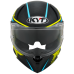 CAPACETE KYT R2R CONCEPT MATTE BLACK/YELLOW