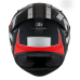 CAPACETE KYT TT COURSE ELECTRON GREY-RED