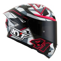 CAPACETE KYT TT COURSE ESPARGARO FUXIA