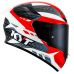 CAPACETE KYT TT COURSE GEAR RED