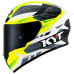 CAPACETE KYT TT COURSE GEAR BLACK/YELLOW