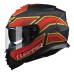 CAPACETE LS2 FF800 STORM FOGGY MATTE RED •KPA BICOMPOSTO