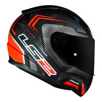 CAPACETE LS2 FF353 RAPID DOOM MATTE BLACK/RED