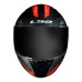 CAPACETE LS2 FF353 RAPID DOOM MATTE BLACK/RED