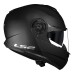 CAPACETE LS2 FF908 STROBE II MONOCOLOR PRETO FOSCO