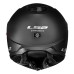 CAPACETE LS2 FF908 STROBE II MONOCOLOR PRETO FOSCO