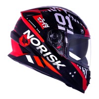 CAPACETE NORISK FF302 SOUL TOKYO RED