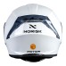 CAPACETE NORISK MOTION MONOCOLOR MATTE WHITE