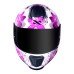 CAPACETE NORISK RAZOR BLOOM WHITE/PINK 