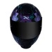 CAPACETE NORISK RAZOR BLOOM BLACK/PURPLE