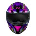 CAPACETE NORISK STRADA FLUX BLACK/PINK