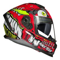 CAPACETE RACE TECH VOLT CROC AQUA RED